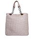 Woven Soft Lady Dior Tote, back view